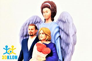 3D моделирование ангела превью